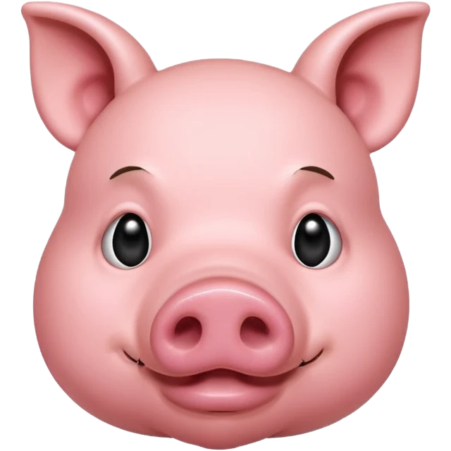 Hungry pig emoji
