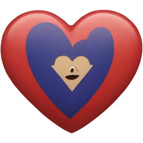 Armenian heart with a heart emoji