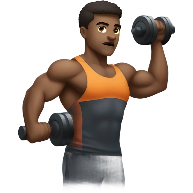 motivated gym member emoji