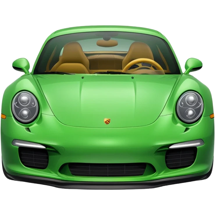 Green porsche emoji