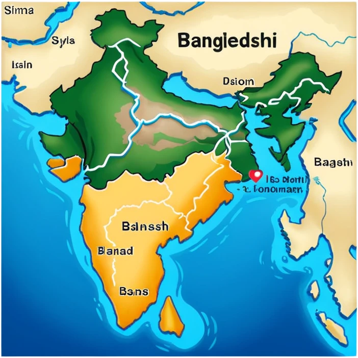 bangladesh map emoji
