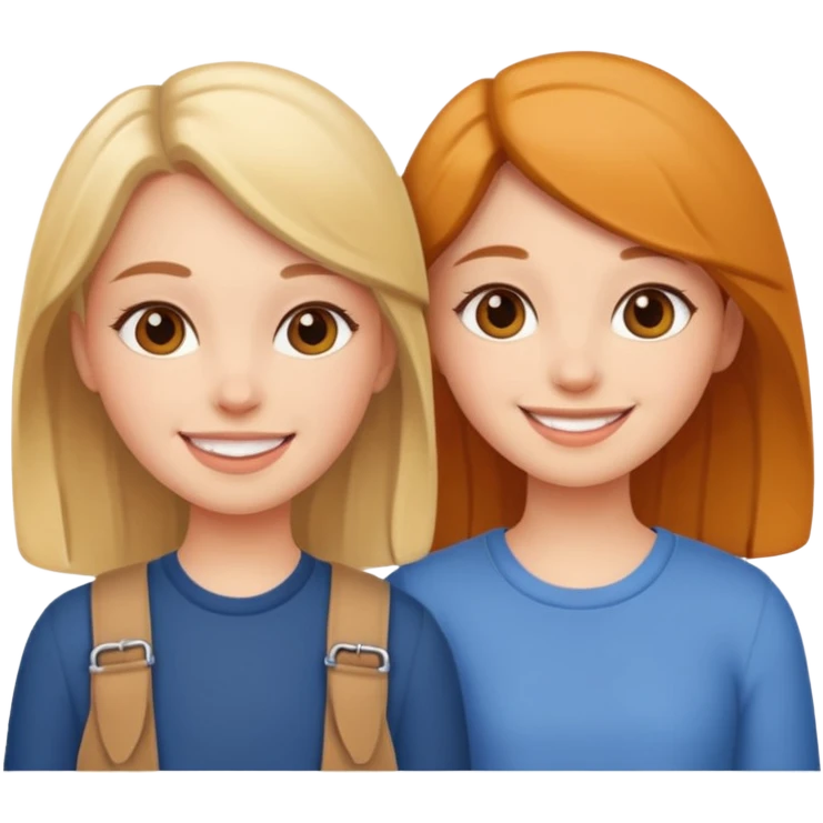 2 Besties g girls emoji