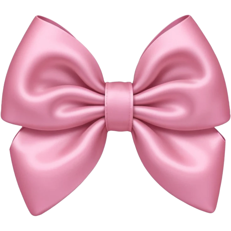 baby pink bow emoji