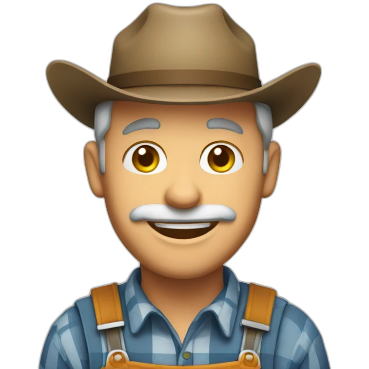 jolly farmer emoji
