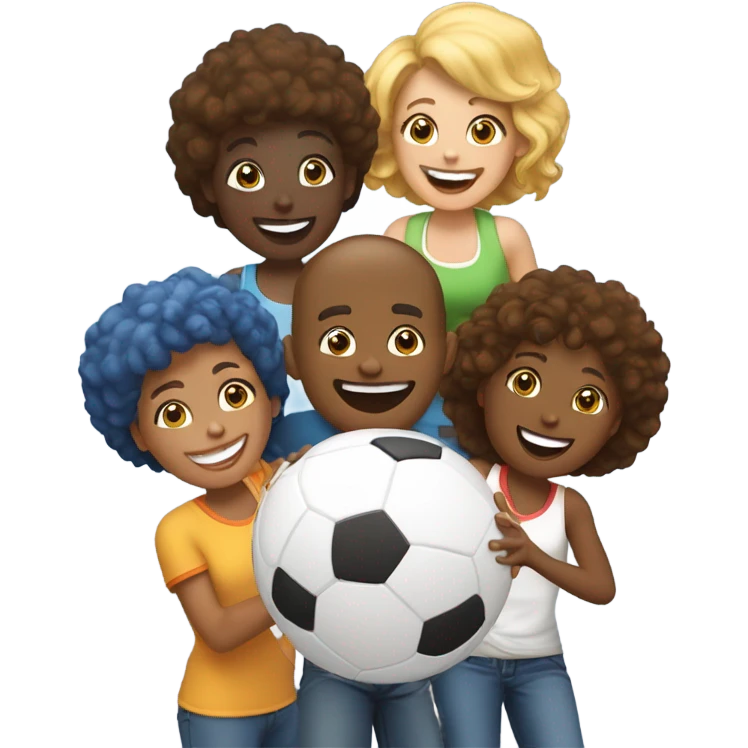 Playing with friends  emoji