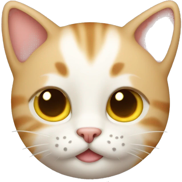 A cute cat emoji emoji