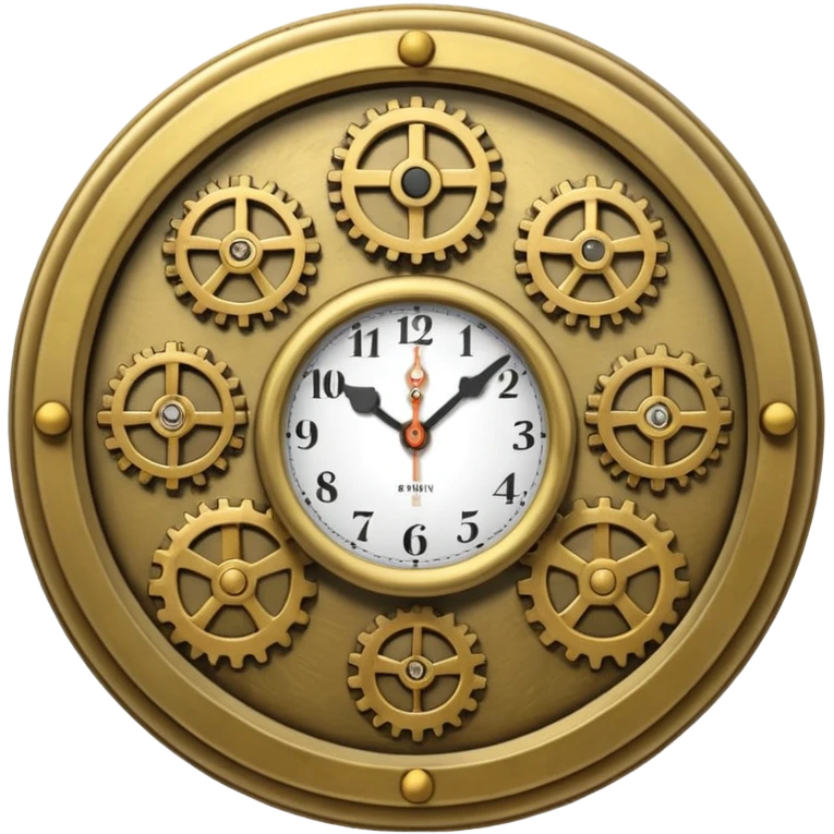 mechanic clock emoji