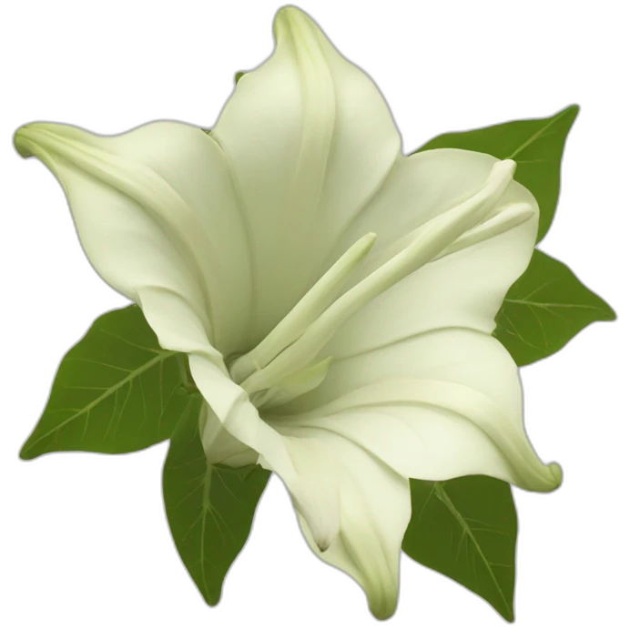 Datura flower emoji
