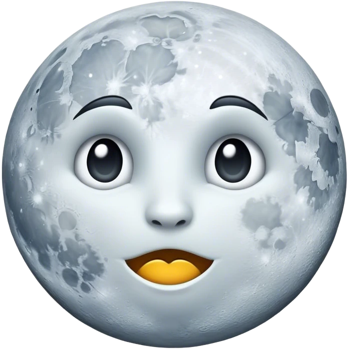 Magical moon emoji