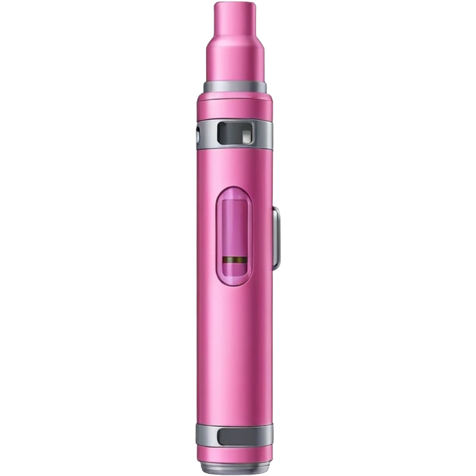 A pink vape emoji
