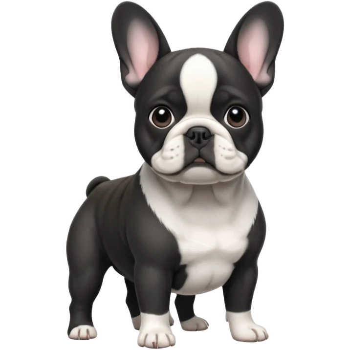 French bulldog emoji
