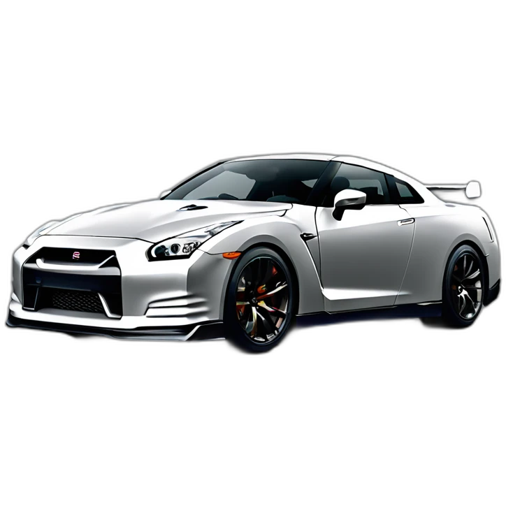 Nissan-skyline-gt-r35 emoji