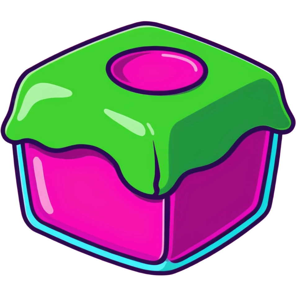 Green jello emoji