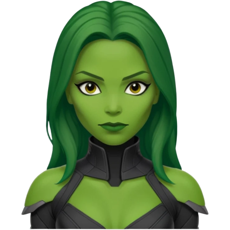 gamora from Guardians of the Galaxy movie emoji