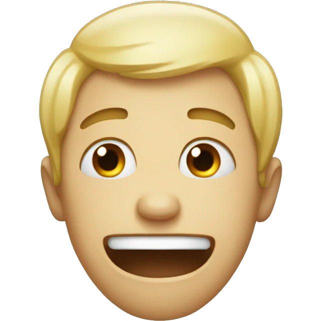 Person crying and laughing at the sametime emoji