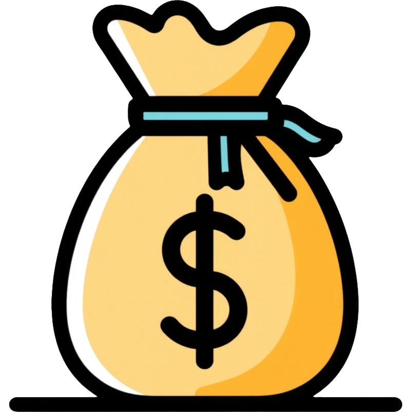 money bag with dollar sign emoji