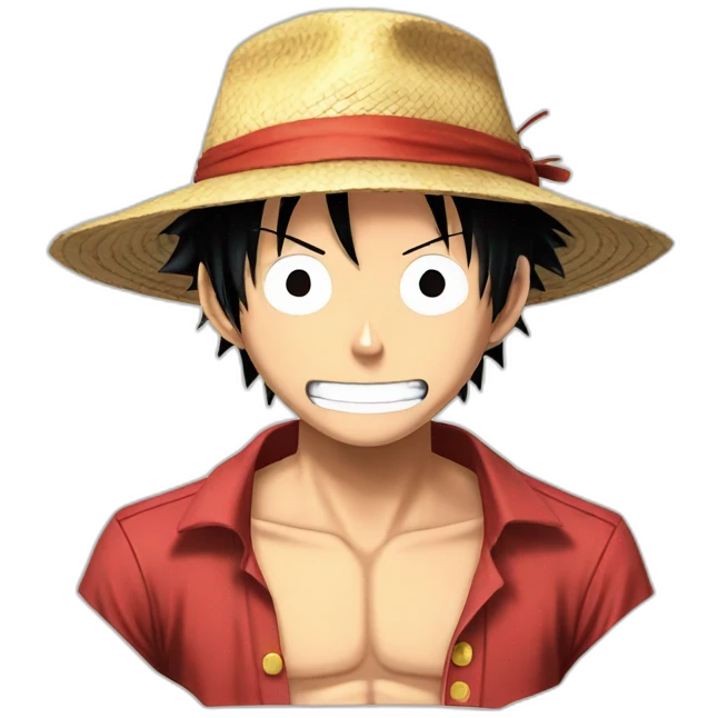 Monkey D Luffy emoji