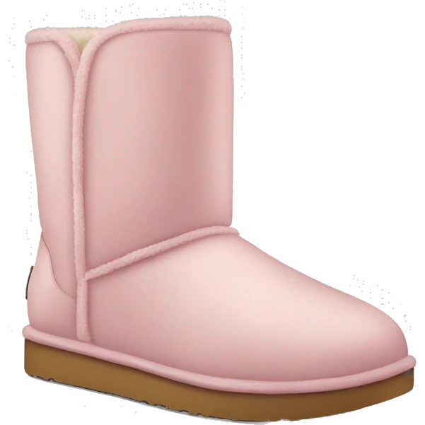 light pink ugg emoji