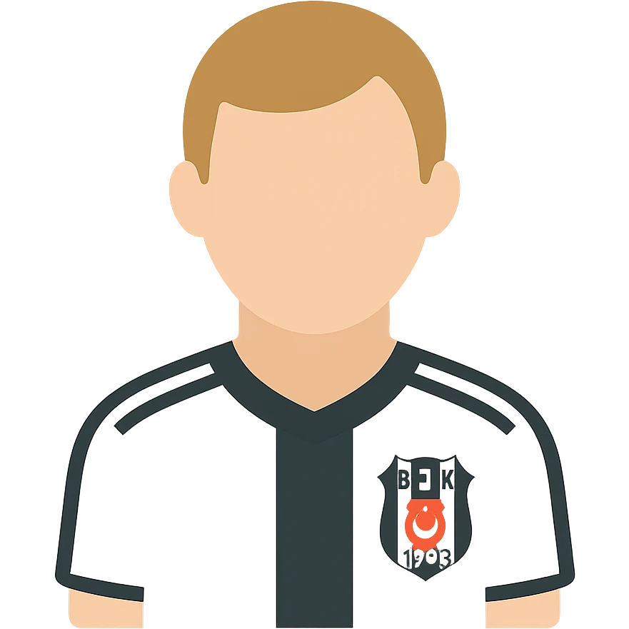 man wearing Beşiktaş jersey, minimal and colorful icon style emoji