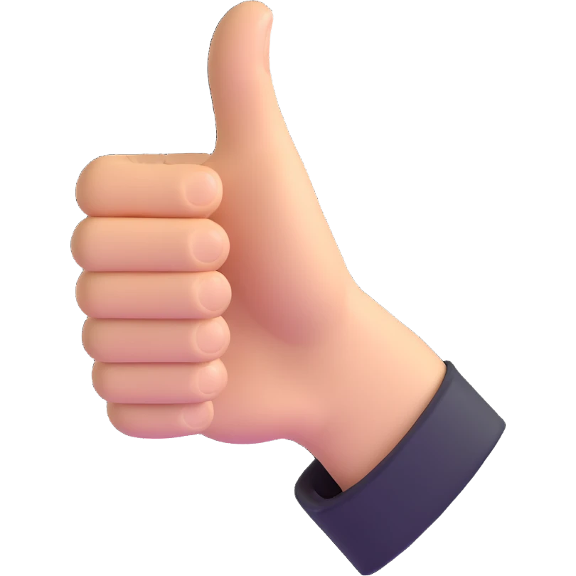 thumbs up emoji