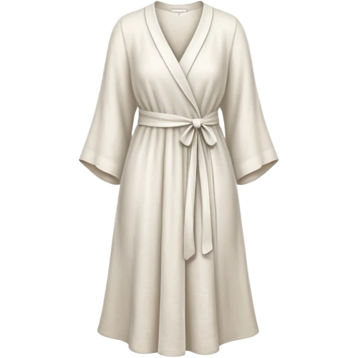Robe white emoji