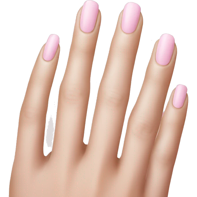 Light pink nails emoji