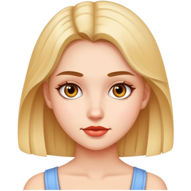 a pretty girl emoji