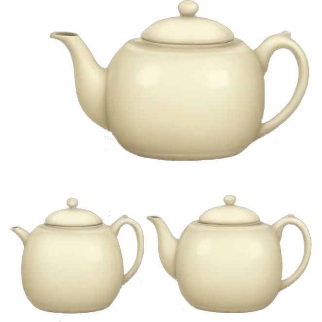 vintage teapot  emoji