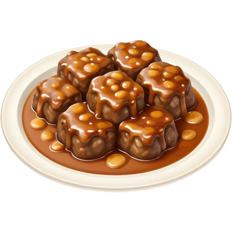 Oxtails and gravy emoji