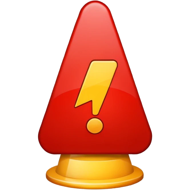 Warning Icon ❗ emoji