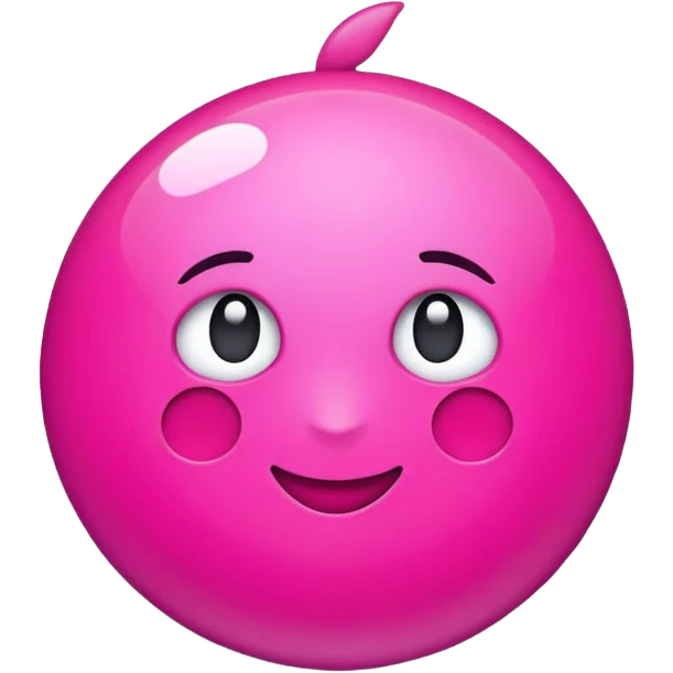 Pink emoji