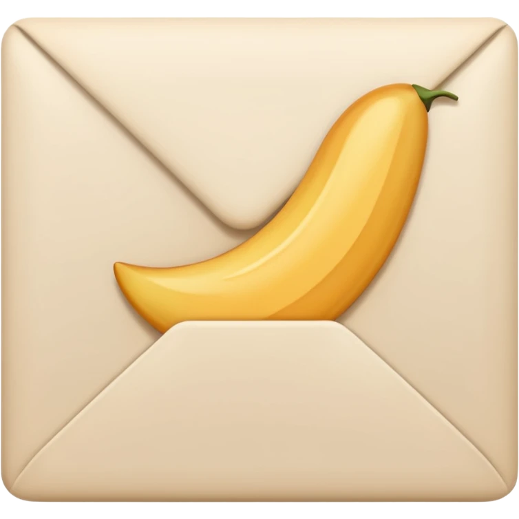 Letter color pale beige creamy emoji
