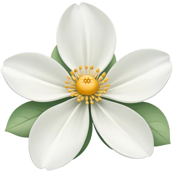 Flor blanca emoji