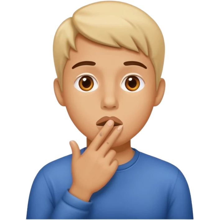 shhh wow emoji