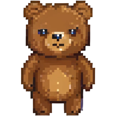 cartoon brown bear emoji