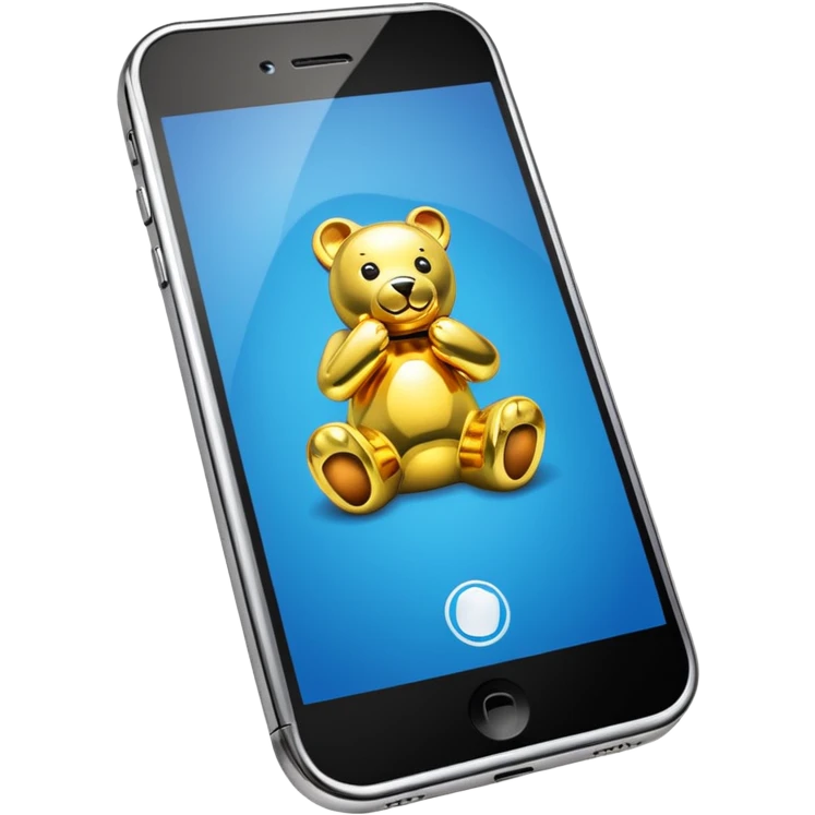 jeff koonz style cell phone emoji