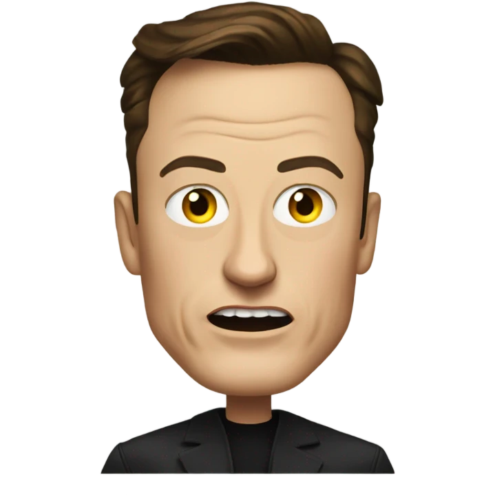 Evil elon musk emoji