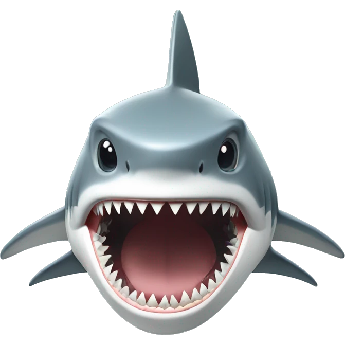 shark with a joint in his mouth emoji