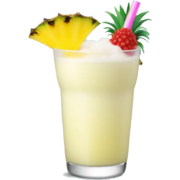 Piña colada emoji