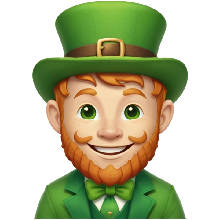 ginger leprechaun  emoji