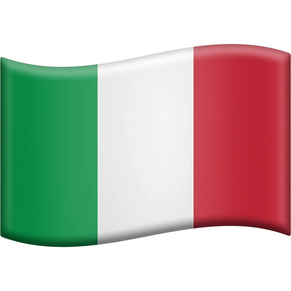 italia 3D flag emoji