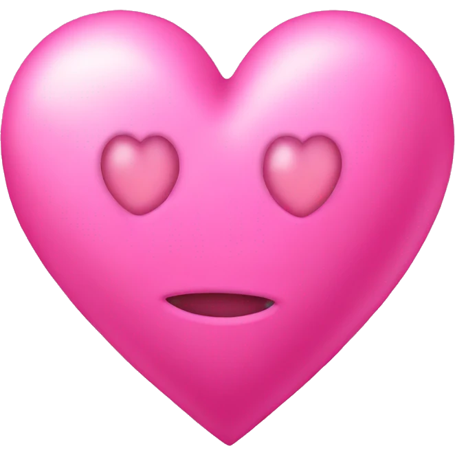 Pink heart emoji