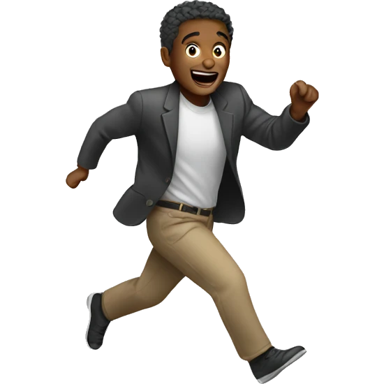 Man jumping  emoji