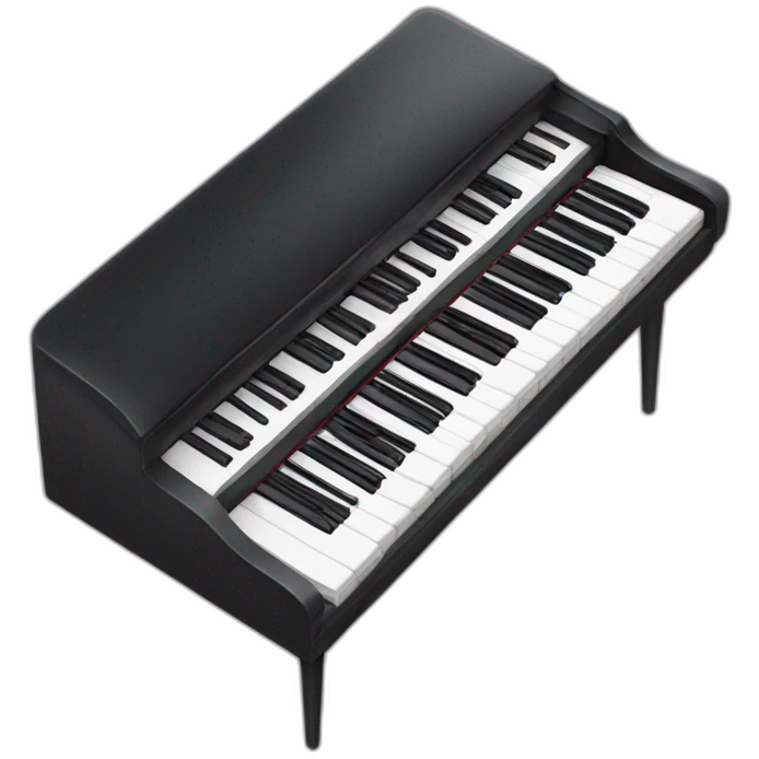 keyboard as a piano  emoji