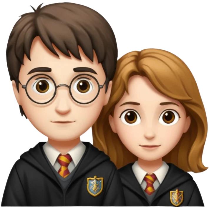 Harry potter and hermione emoji