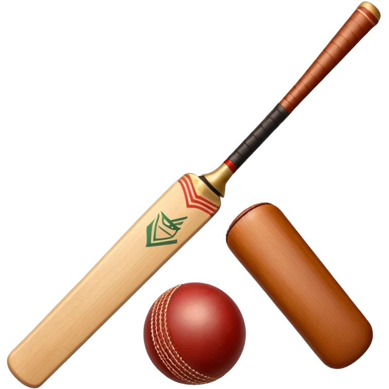 Cricket bat & ball emoji