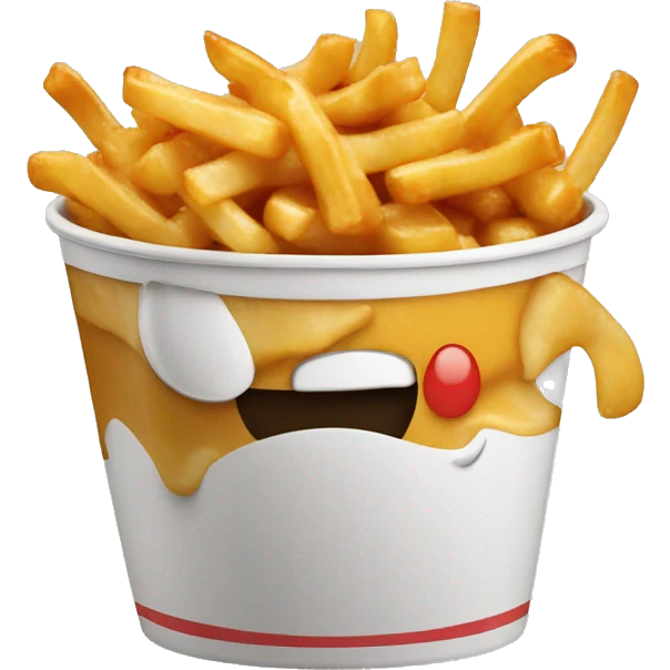 Poutine qui danse  emoji