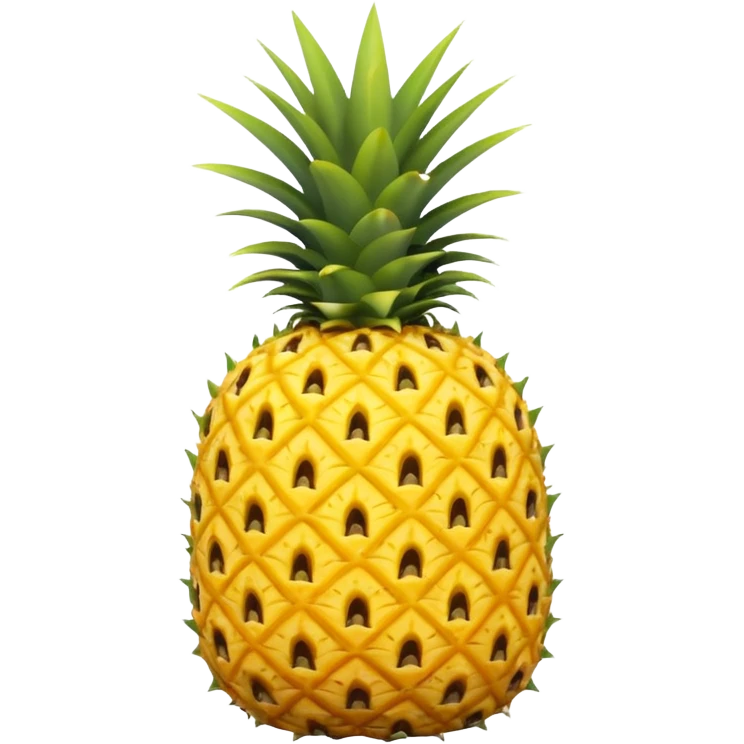 pineapple with X on it emoji