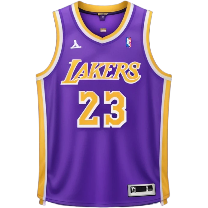 los angeles lakers jersey emoji