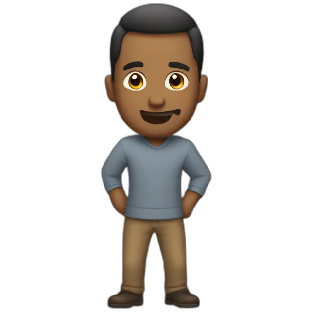 Tio cagando emoji